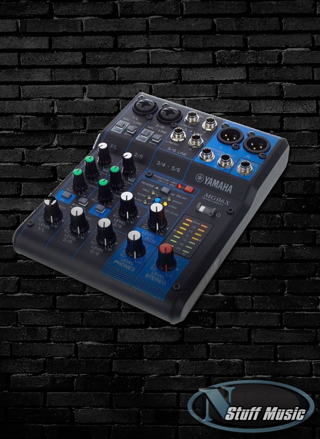 Yamaha MG06 6-Channel Mixing Console - Rental | Nstuffmusic.com